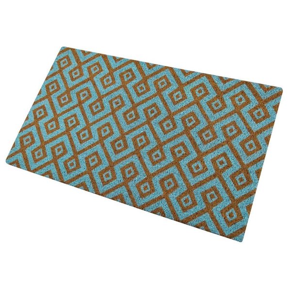 Msi Aqua Square 18 In. X 30 In. Coir Door Mat ZOR-CM-0001